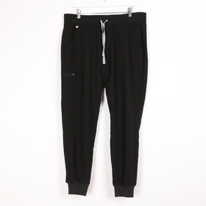 Figs Zamora Scrub Joggers Black